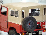 The FJ Company Toyota Land Cruiser 1976 FJ40-219472 Freeborn Red